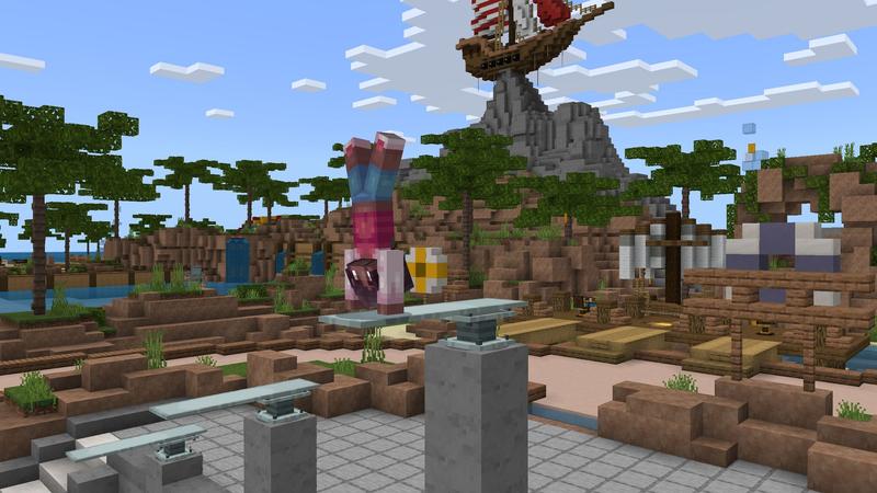 Water Park Pirates Island By Cubed Creations Minecraft Marketplace Map