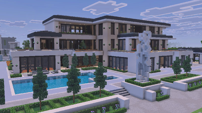 Modern Mansion Neighborhood! by Lua Studios