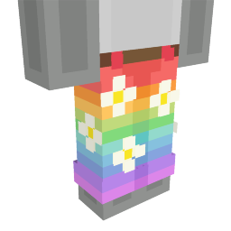 Rainbow Floral Pants