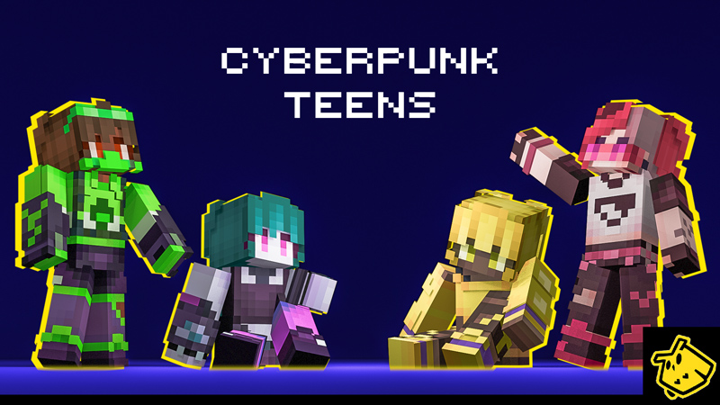 Cyberpunk Teens on the Minecraft Marketplace by Owls Cubed