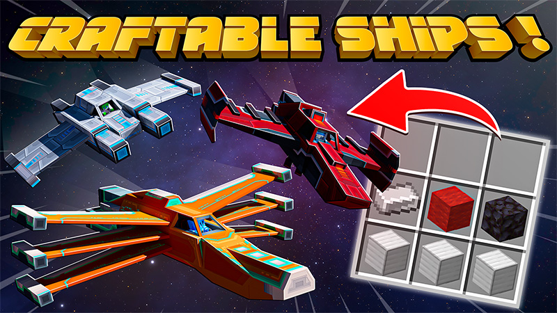 Craftable Ships! Key Art