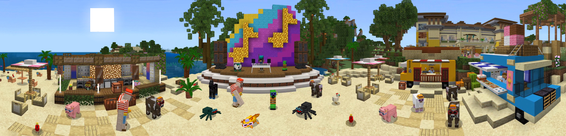 Summer Mobs Panorama