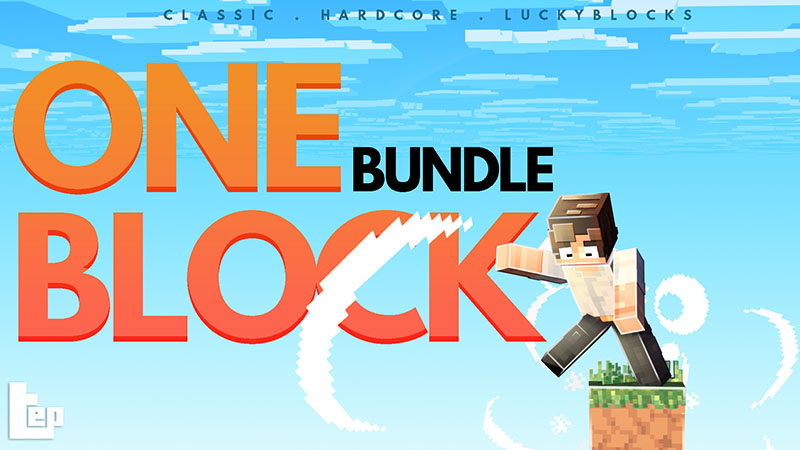 ONE BLOCK Lucky Blocks! in Minecraft Marketplace