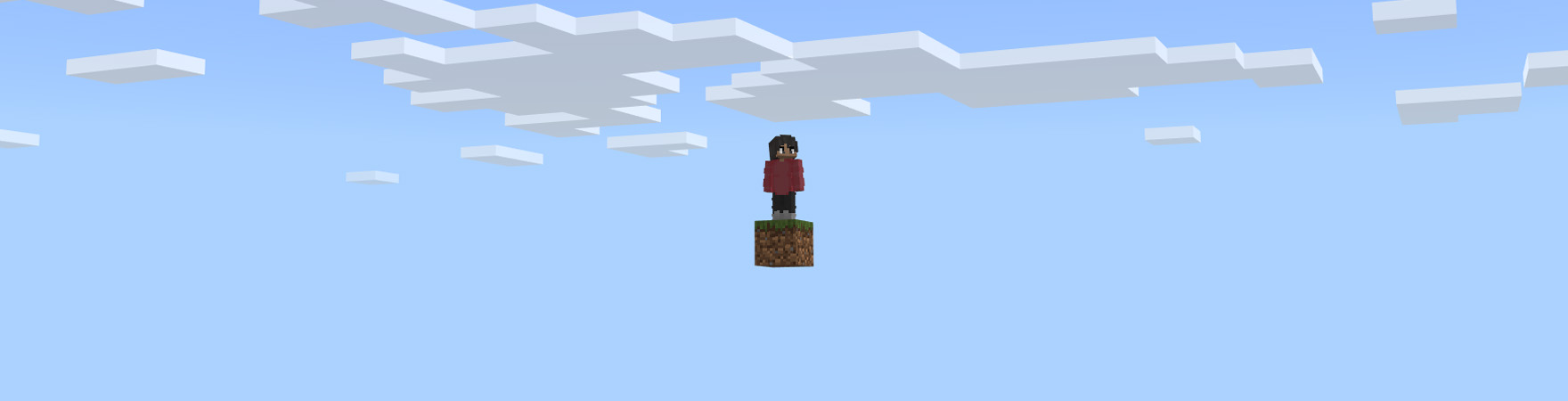 Skyblock One Block Panorama