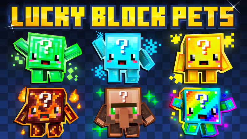 Lucky Block Pets Key Art