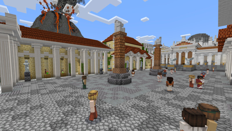 Roman World by CrackedCubes (Minecraft Marketplace Map) - Minecraft ...
