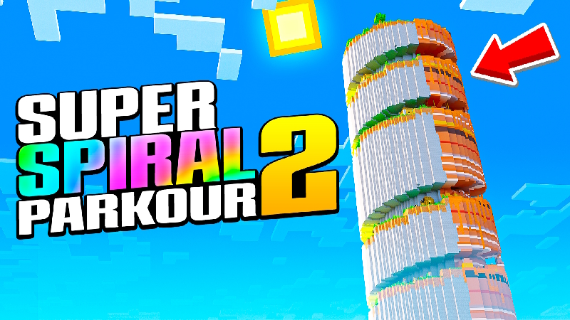 Super Spiral Parkour 2 Key Art