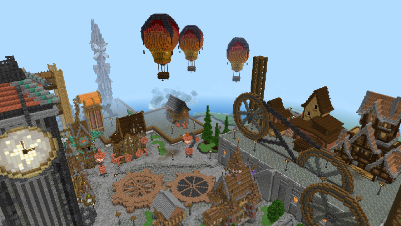 STEAMPUNK VILLAGE by Pickaxe Studios