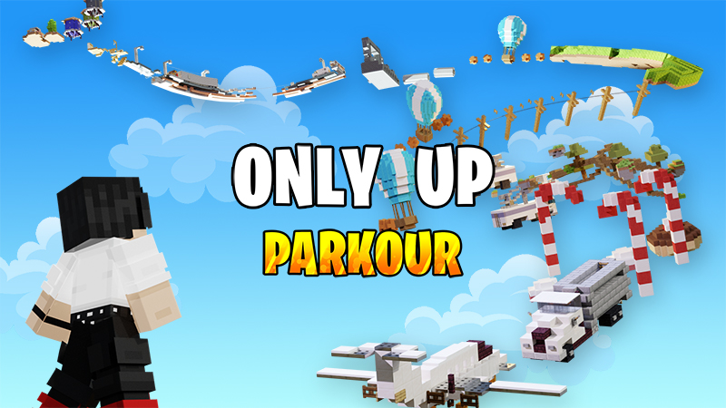 Only Up Parkour Key Art