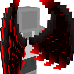 Red Glitch Wings