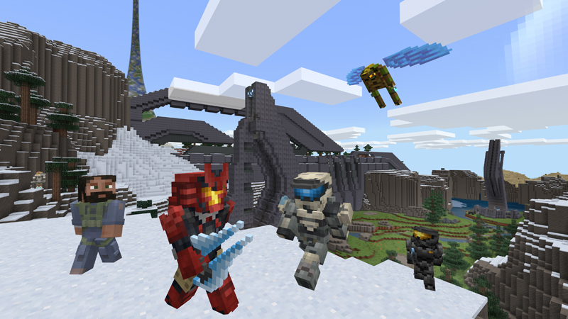 Master Chief Mash-up by Minecraft