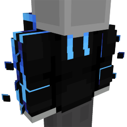 Blue Cyber Hoodie Key Art