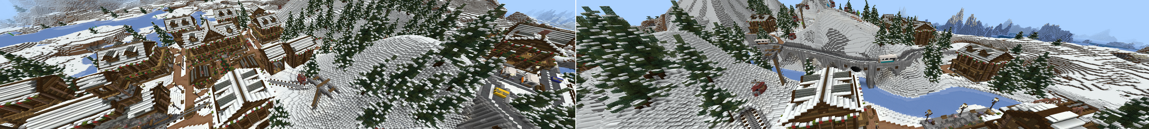 Winter Resort Panorama