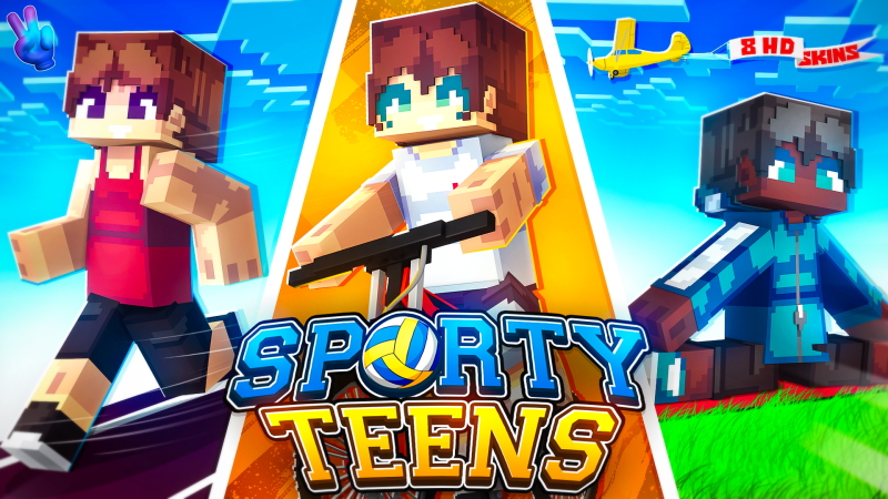 Sporty Teens Key Art