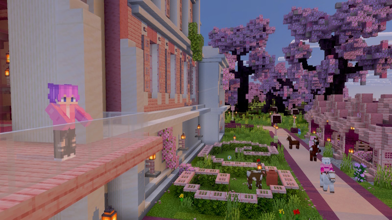 Cherry Blossom Mansion Cherry Blossom Mansion by GoE-Craft
