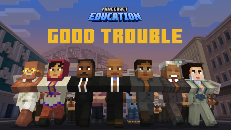 Lessons in Good Trouble Key Art