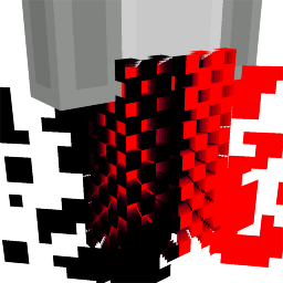 Red Glitch Trousers Key Art