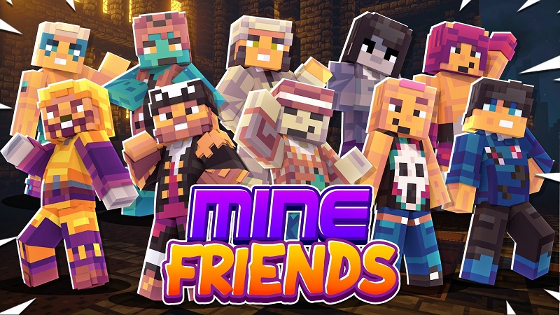 Mine Friends Key Art