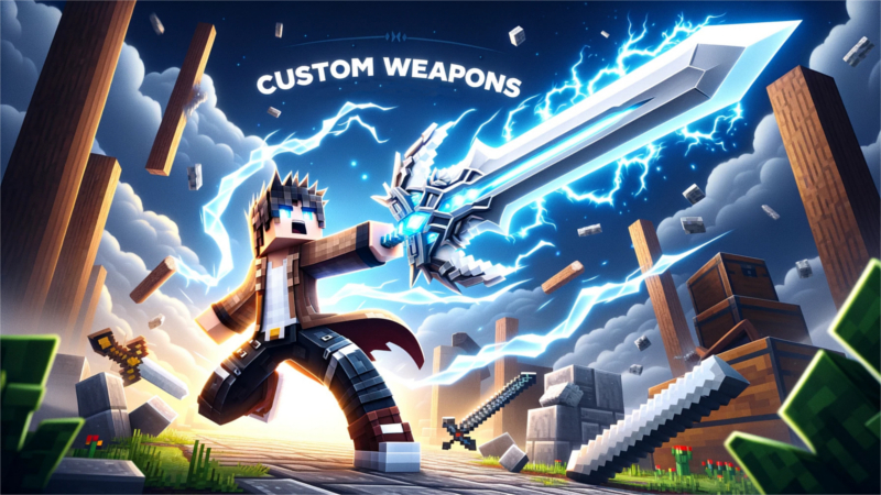 Custom Weapons Key Art