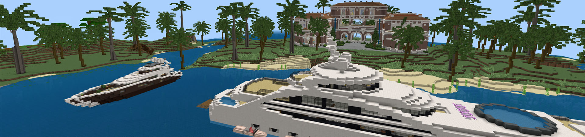 Luxury Mansion Island Panorama