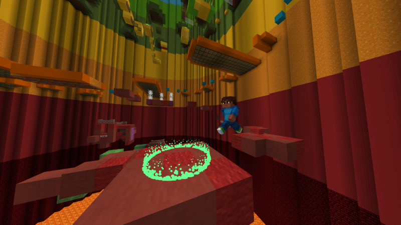 Rainbow Parkour Tower Screenshot #1