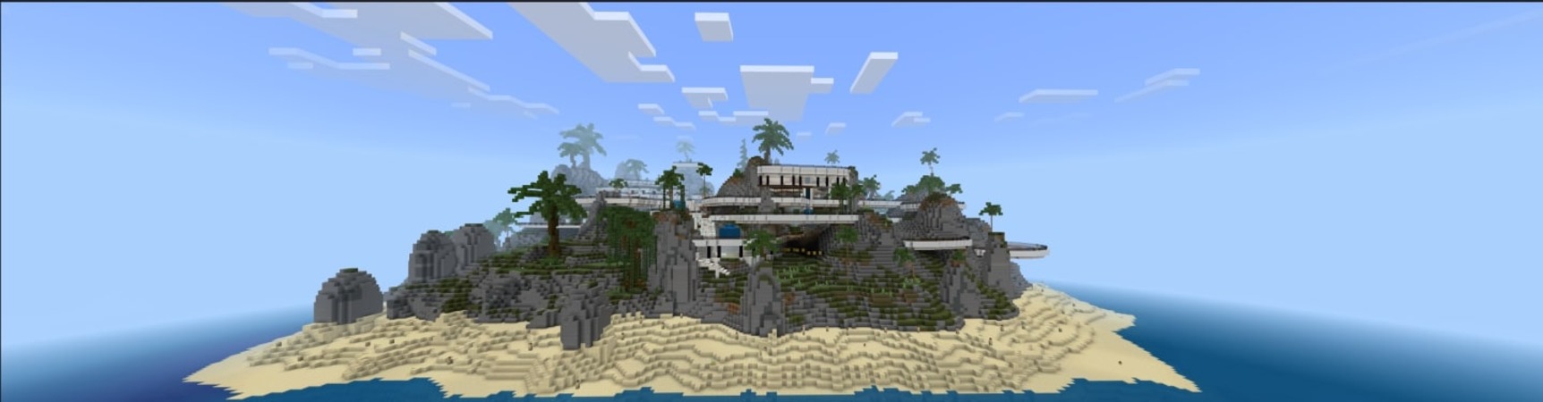 Island Mansion Panorama