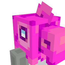 Pink Parrot Head Key Art