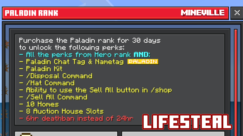 Paladin Rank (30d) Screenshot #2