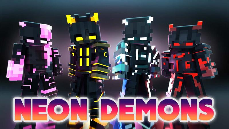 Neon Demons by Eescal Studios (Minecraft Skin Pack) - Minecraft ...