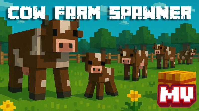 Cow Farm Spawner Key Art