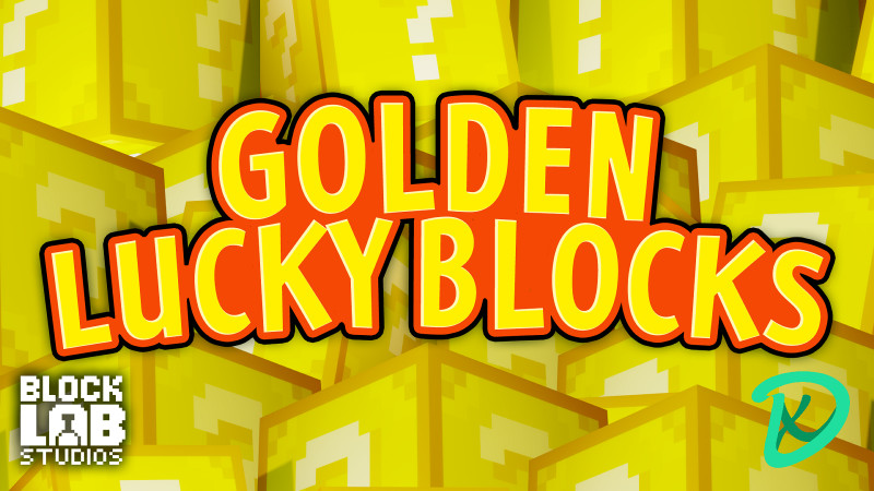 Golden Lucky Blocks Key Art