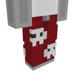 Maroon Skull Pants