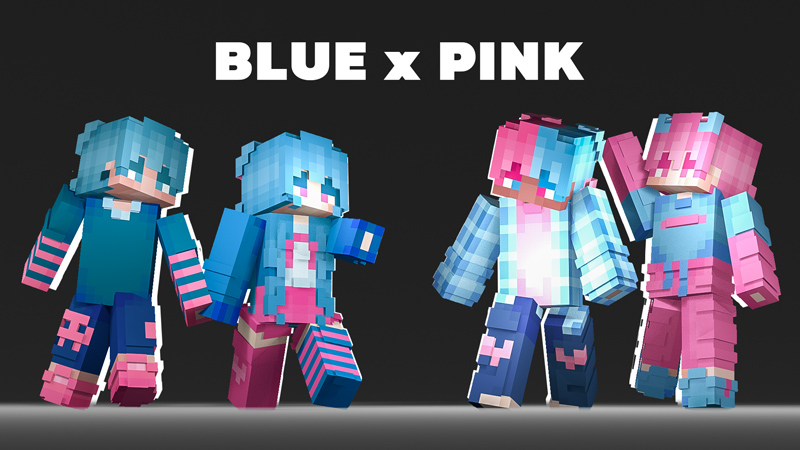 Blue x Pink on the Minecraft Marketplace by Team VoidFeather
