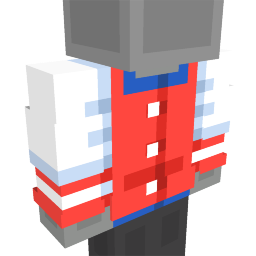 Metropolis Meteors Baseball Jacket on the Minecraft Marketplace by Oreville Studios