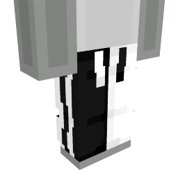 Dual Black White Racer Pants