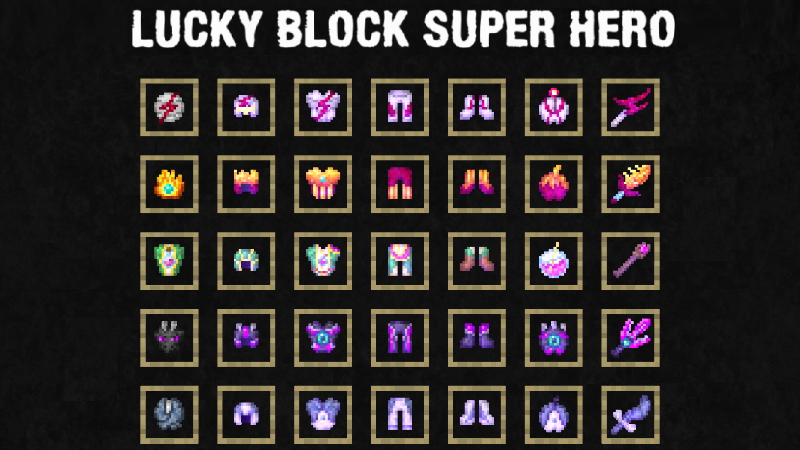 LUCKY BLOCK SUPER HEROES! LUCKY BLOCK SUPER HEROES! by Doctor Benx