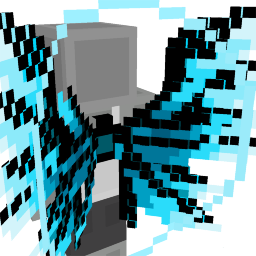 Cyan Warrior Wings