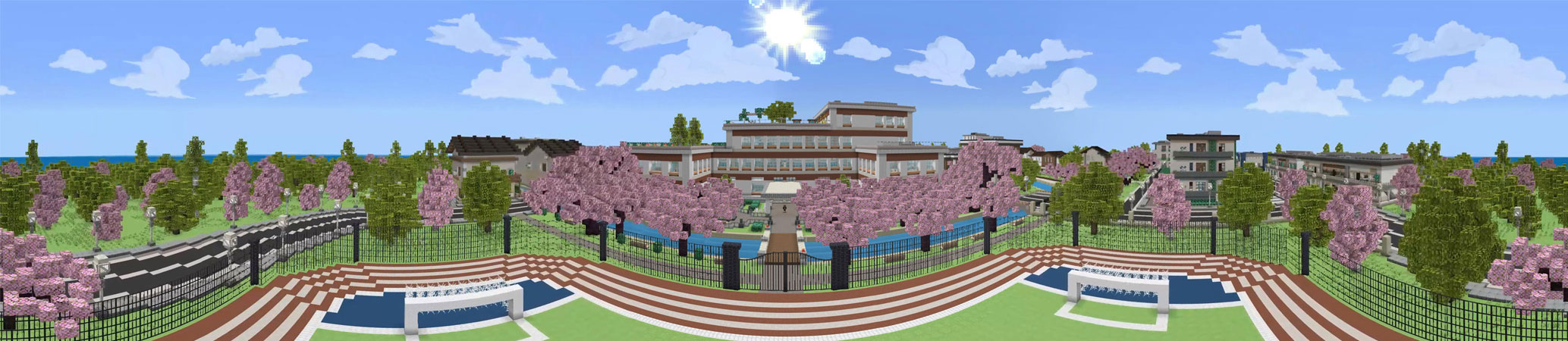 Anime High School Panorama