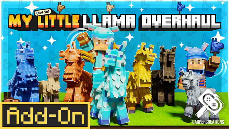 My Little Llama Overhaul Key Art