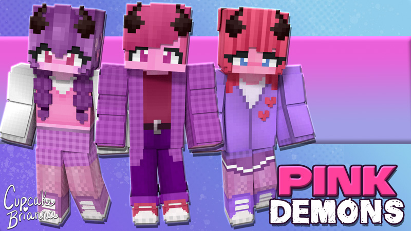 Pink Demons HD Skin Pack in Minecraft Marketplace | Minecraft