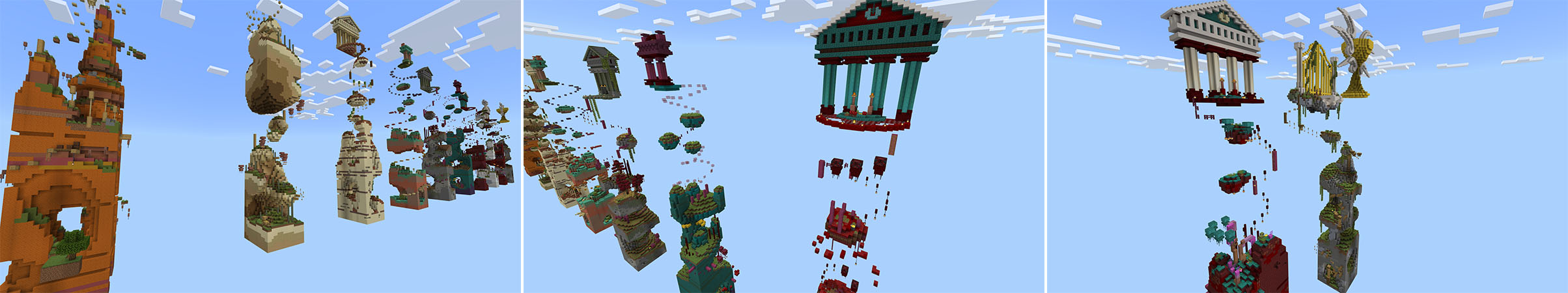 Parkour Chunks Panorama