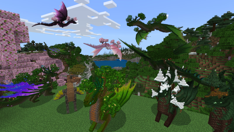 Dragons! Biomes by Cynosia