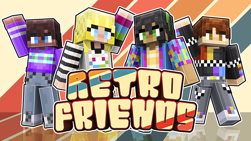 Retro Friends Key Art