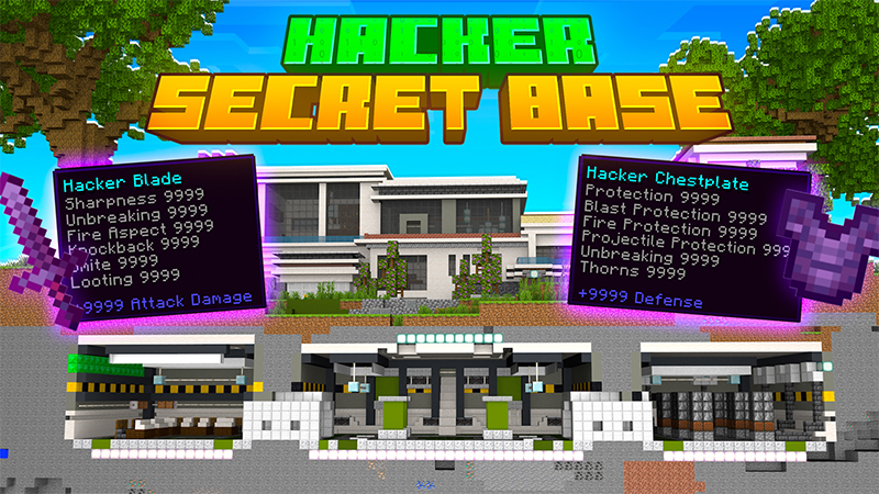 Hacker Secret Base Key Art