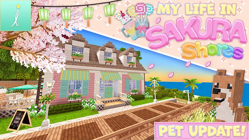 My Life in Sakura Shores Key Art