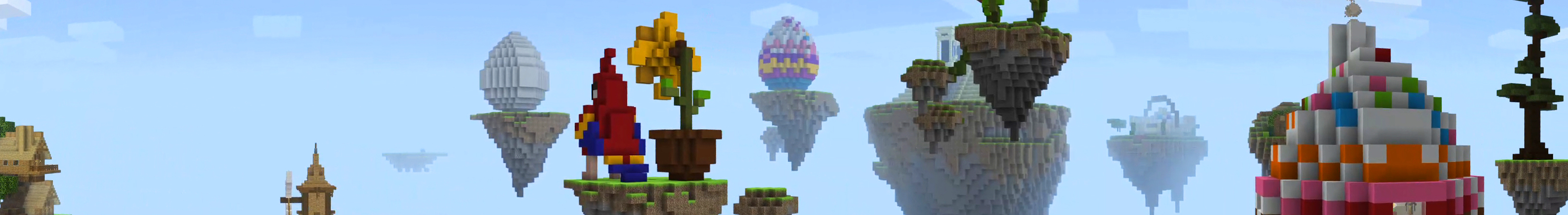 SkyBlock Egg Hunt Panorama