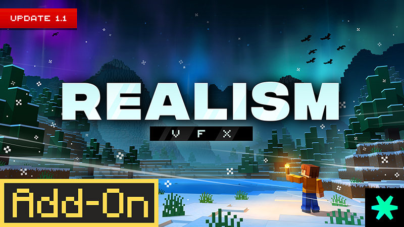 Realism VFX 1.1 Add-On on the Minecraft Marketplace by Spark Universe