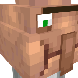 Inflated Villager Head