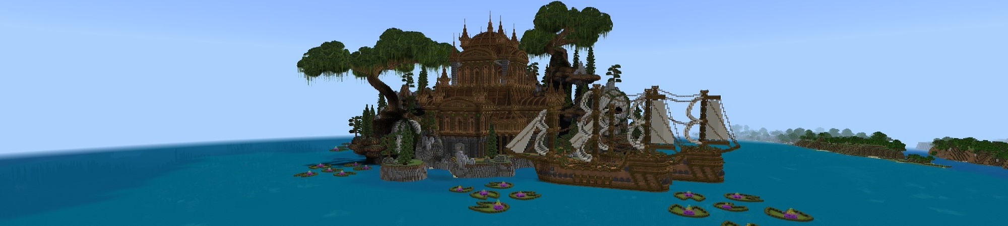 Pirate Temple Panorama