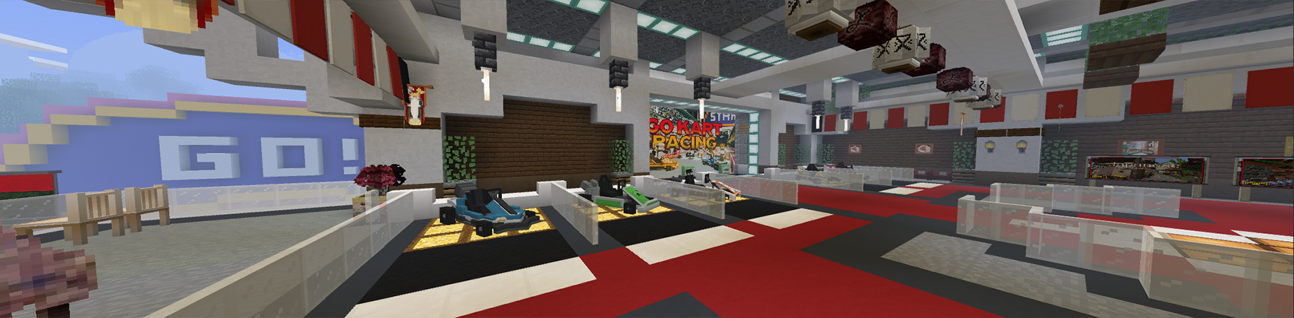 Go Kart Racing Panorama